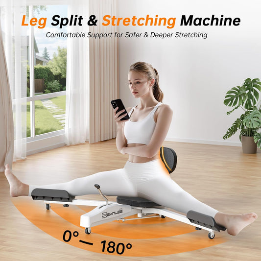 Split Machine, Leg Stretcher Machine to Improve Flexibility and Quality of Stretching, Equipment Suitable for Ballet, Cheerleading Dance, Gymnastics and Other Sports