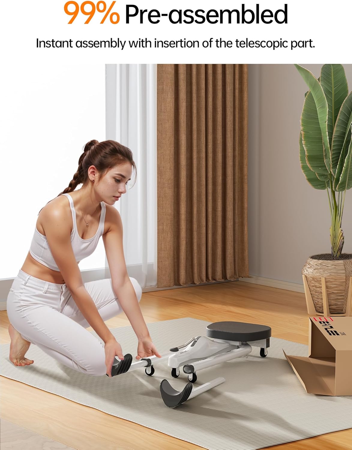Split Machine, Leg Stretcher Machine to Improve Flexibility and Quality of Stretching, Equipment Suitable for Ballet, Cheerleading Dance, Gymnastics and Other Sports