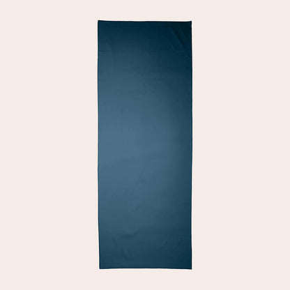Non-Slip Hot Yoga Towel with Super-Absorbent Soft Suede Microfiber in Many Colors, for Bikram Pilates and Yoga Mats. (72.00 x 26.50) Frosted Blue
