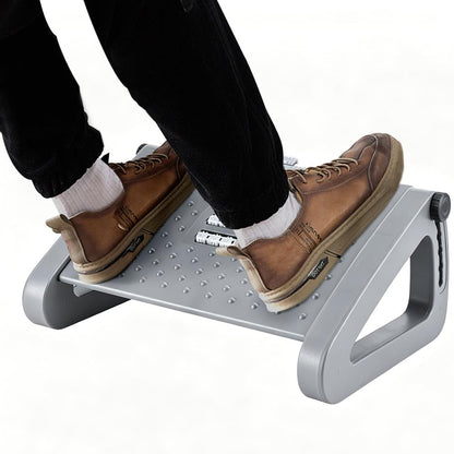 Foot Rest, Six Heights Adjustable Foot Rest Under Desk at Work