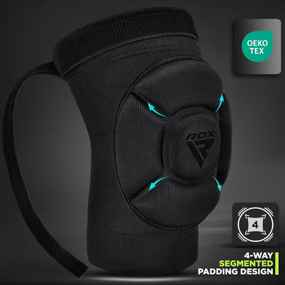 Knee Pads for Work, Oeko TEX Certified, Anti-Slip Protective Thick Padded Foam Pad, Collision Avoidance Sleeves Pair, MMA Muay Thai Grappling Volleyball Football Wrestling Gardening.