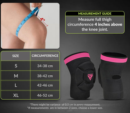 Knee Pads for Work, Oeko TEX Certified, Anti-Slip Protective Thick Padded Foam Pad, Collision Avoidance Sleeves Pair, MMA Muay Thai Grappling Volleyball Football Wrestling Gardening.