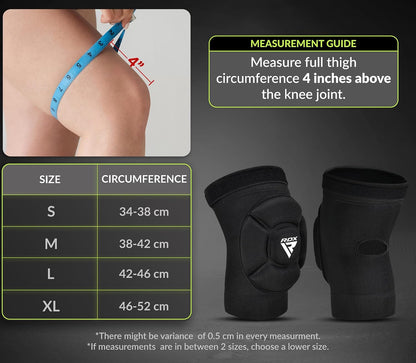 Knee Pads for Work, Oeko TEX Certified, Anti-Slip Protective Thick Padded Foam Pad, Collision Avoidance Sleeves Pair, MMA Muay Thai Grappling Volleyball Football Wrestling Gardening.