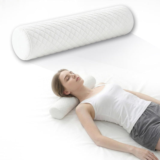 HJAHHSM Neck Roll Pillow | Memory Foam, Neck Support