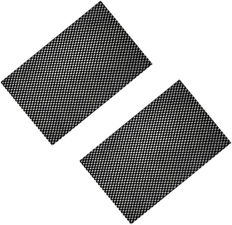 Pilates Reformer Mat, Workout Mat, Black Yoga Mat, Workout Mats for Home Gym, 2-Pack Non-Slip & Hand Grip Floor Fitness Pads