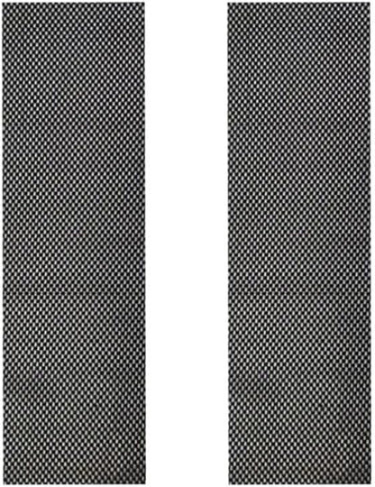 Pilates Reformer Mat, Workout Mat, Black Yoga Mat, Workout Mats for Home Gym, 2-Pack Non-Slip & Hand Grip Floor Fitness Pads