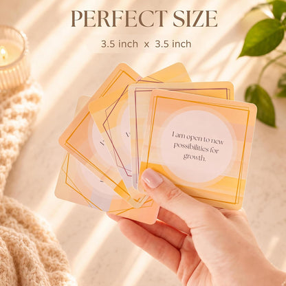 Affirmation Cards for Women: Positive Affirmations Cards & Guided Journal