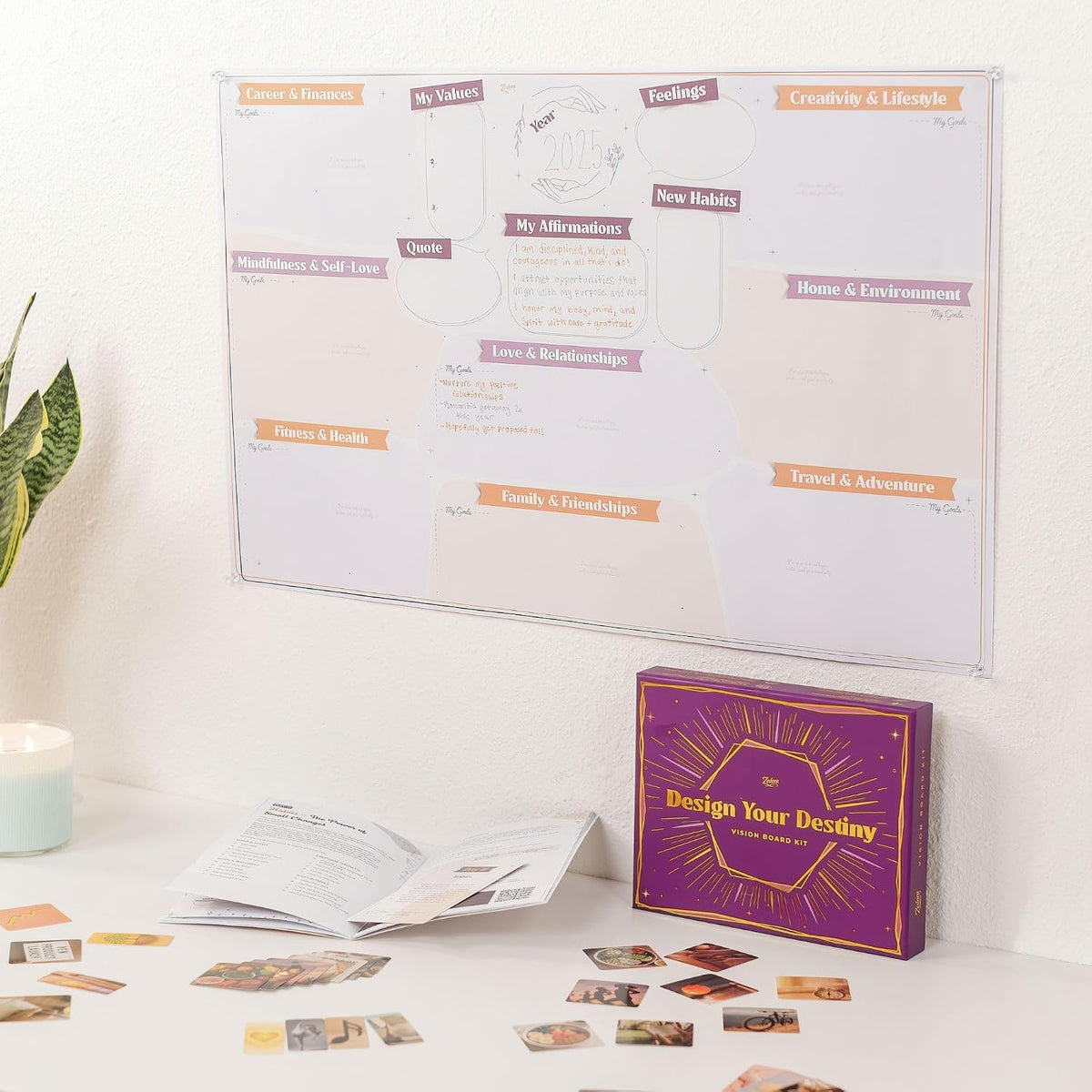 Affirmation Cards for Women: Positive Affirmations Cards & Guided Journal
