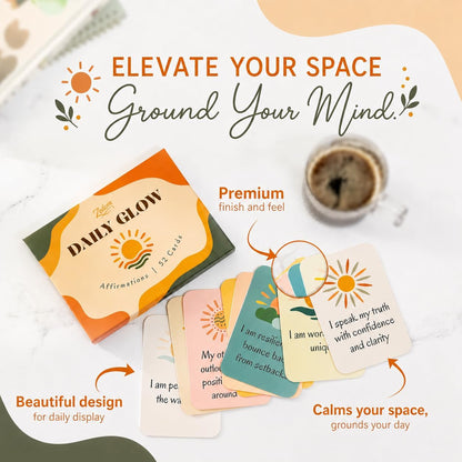 Affirmation Cards for Women: Positive Affirmations Cards & Guided Journal