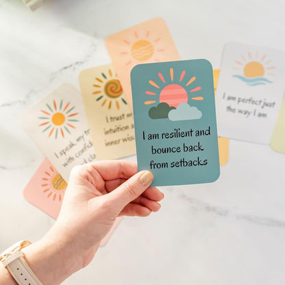 Affirmation Cards for Women: Positive Affirmations Cards & Guided Journal