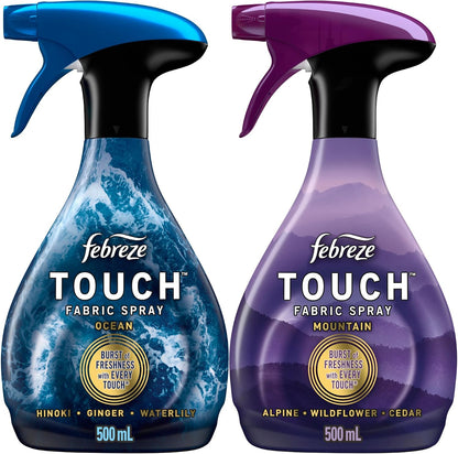 Odor-Fighting Fabric Refresher, Downy Calm and April Fresh, 16.9oz, 2 Pack