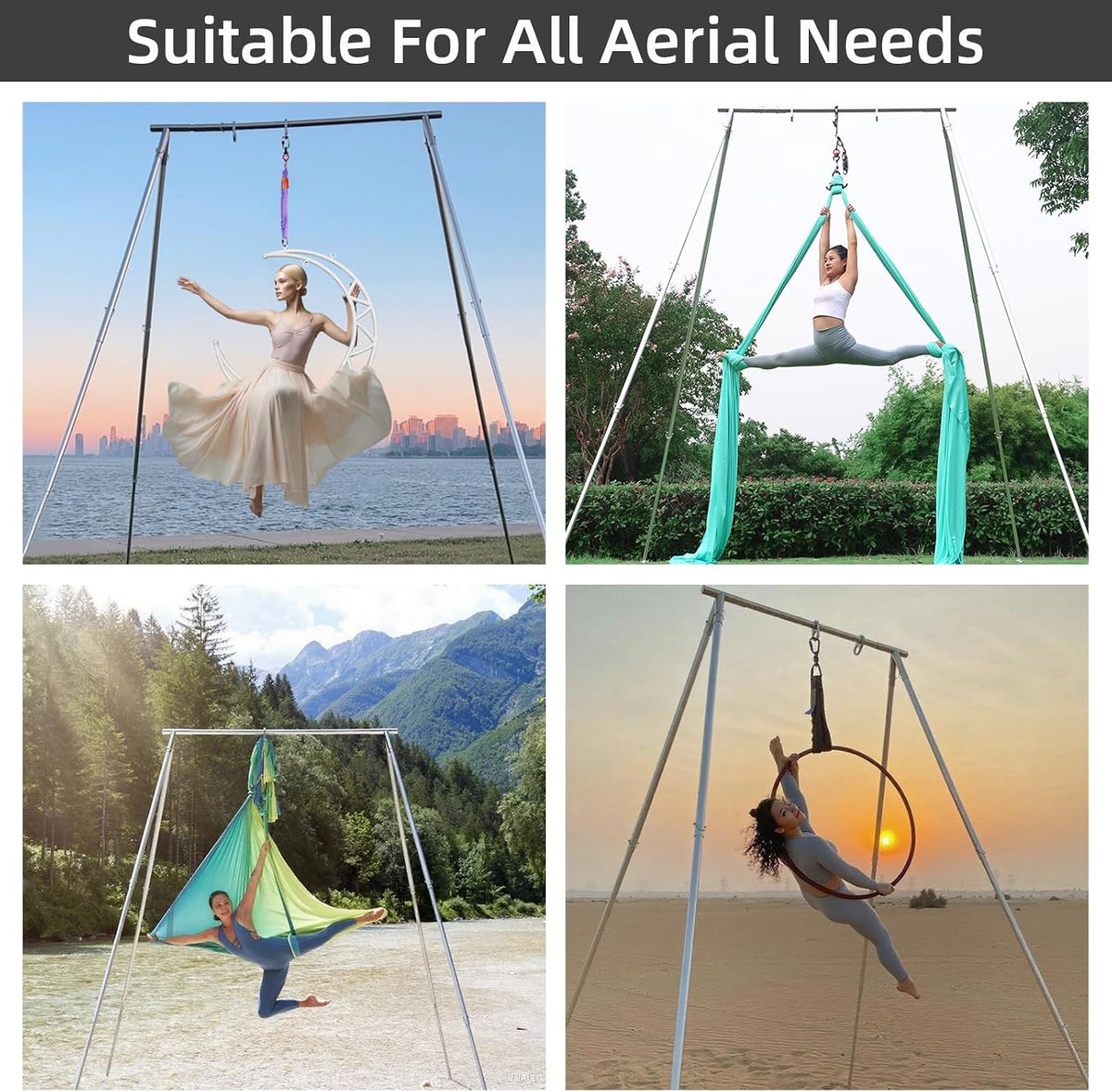 Aerial A-Frame Rig，CE/SGS Cert,Height Ajustable,w/Carry Bag