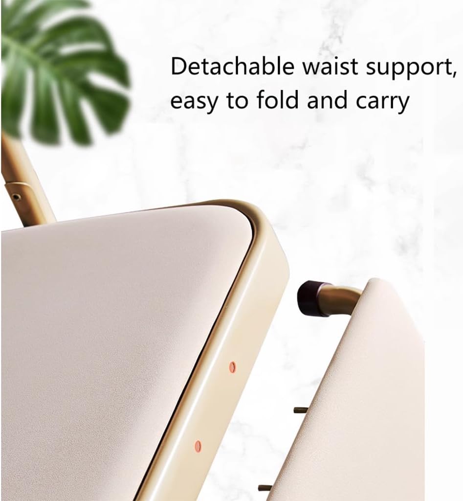 Yoga Chair,Yoga Auxiliary Chair with Lumbar Back Support, Backless Yoga Chair,Metal Steel Frame,Foldable Portable Yoga Chair, Iyengar Yoga Chair,300 Lbs Capacity