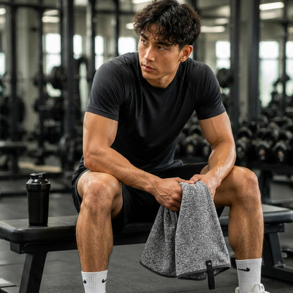 . Microfiber Gym Towels, 6 Pack, 16" x 27"