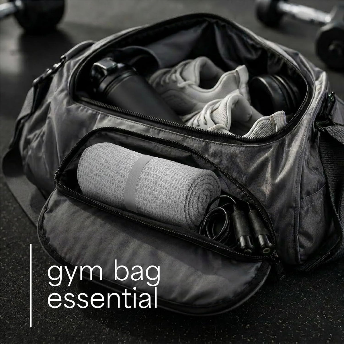 . Microfiber Gym Towels, 6 Pack, 16" x 27"
