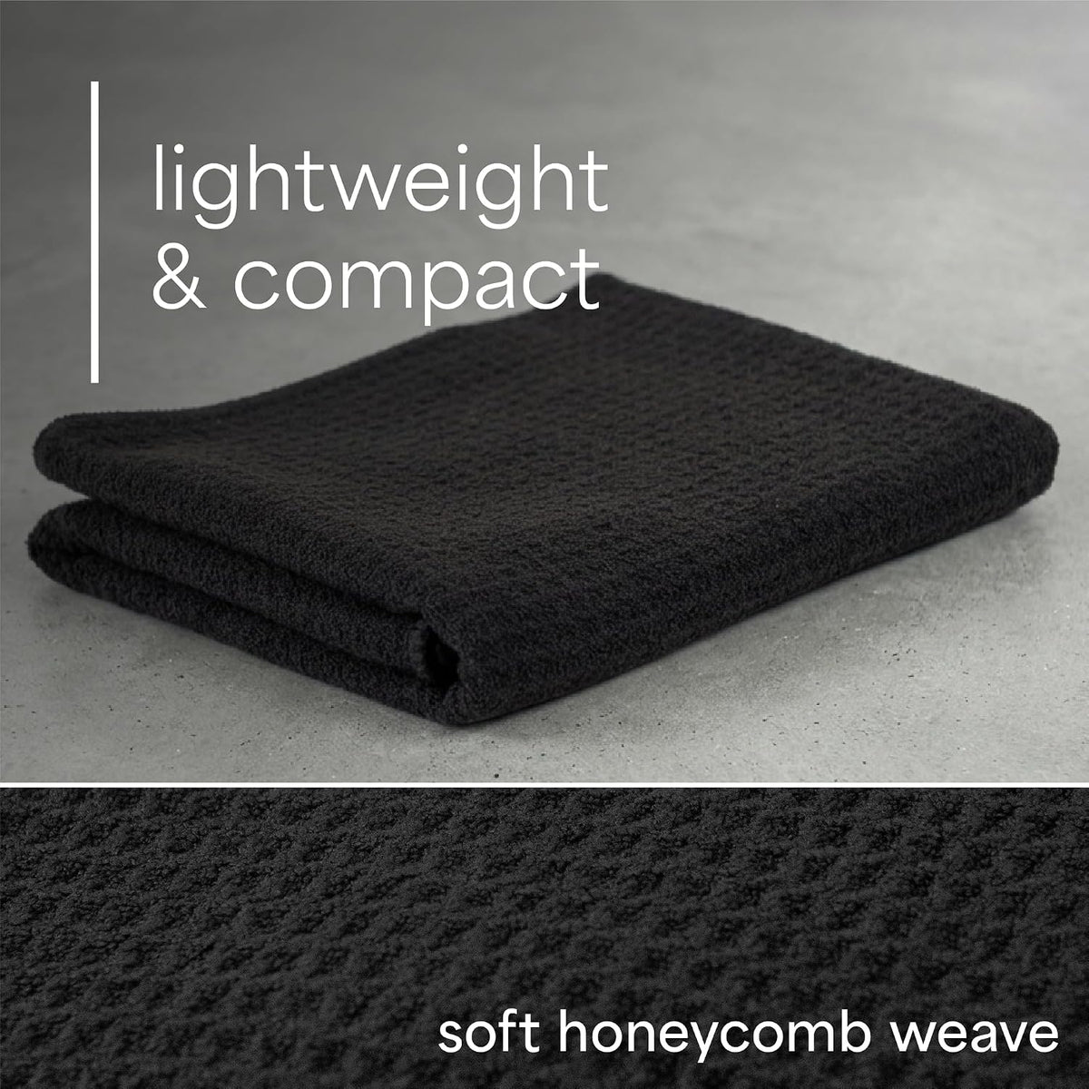 . Microfiber Gym Towels, 6 Pack, 16" x 27"