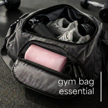 . Microfiber Gym Towels, 6 Pack, 16" x 27"