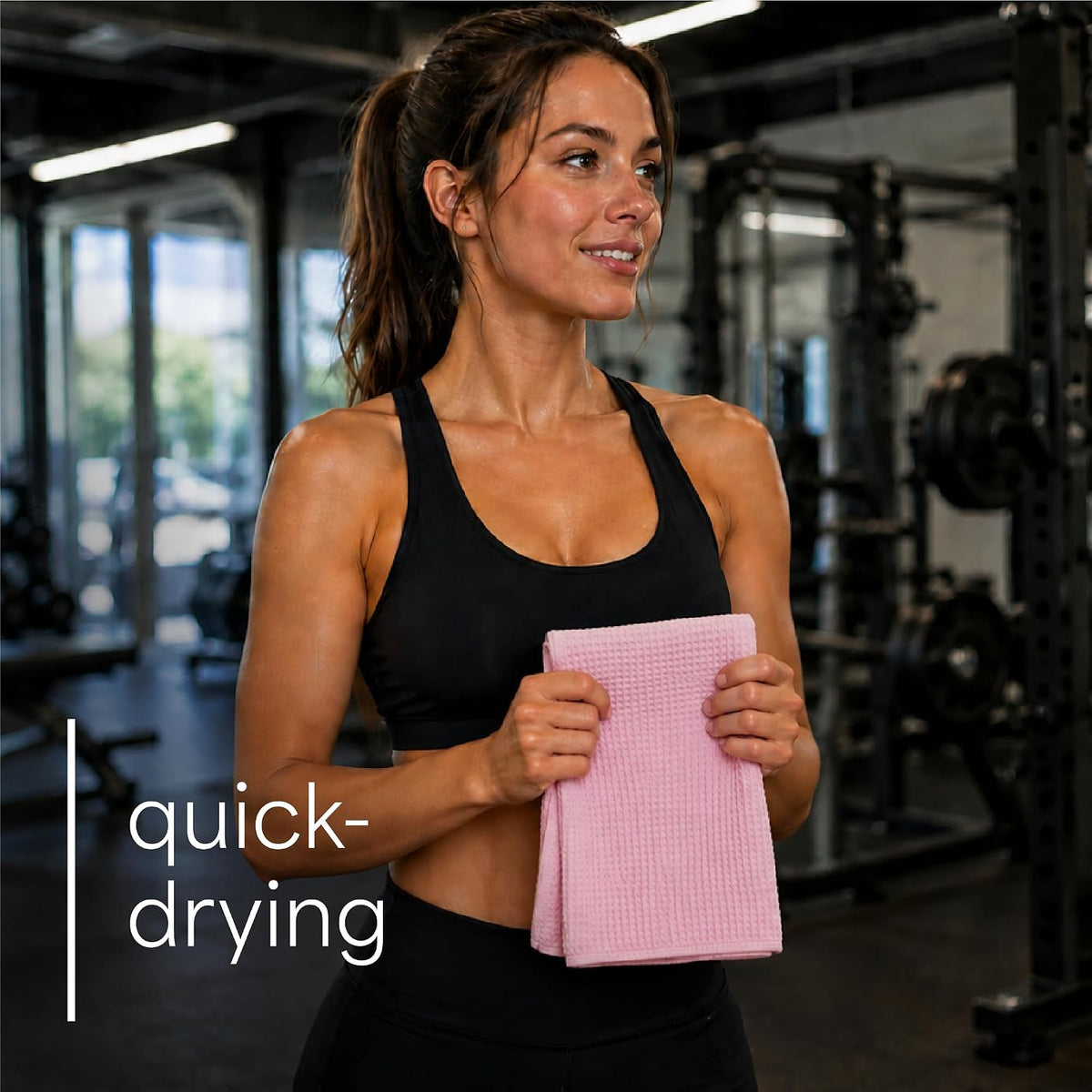 . Microfiber Gym Towels, 6 Pack, 16" x 27"