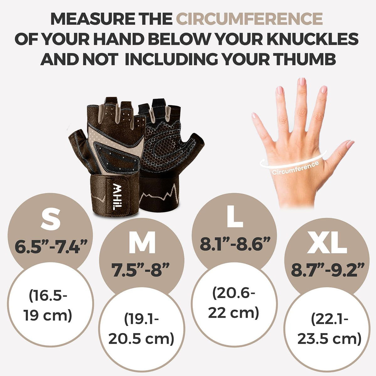 Workout Gloves for Women – Breathable Gym Gloves for Women with Palm Protection and Enhanced Grip – Padded Weight Lifting Glove for Womens with Wrist Wraps Support Weightlifting Exercise Cycling