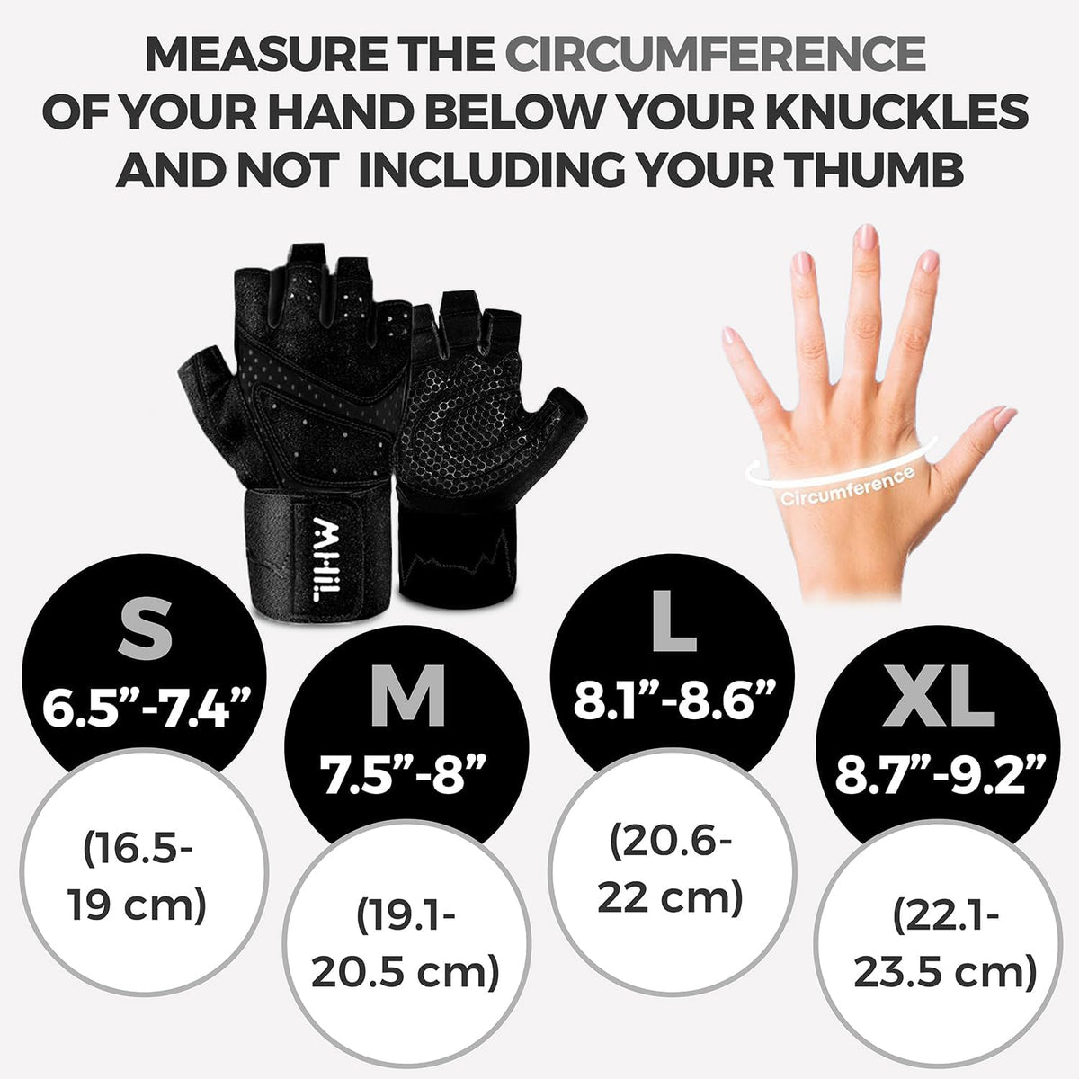 Workout Gloves for Women – Breathable Gym Gloves for Women with Palm Protection and Enhanced Grip – Padded Weight Lifting Glove for Womens with Wrist Wraps Support Weightlifting Exercise Cycling