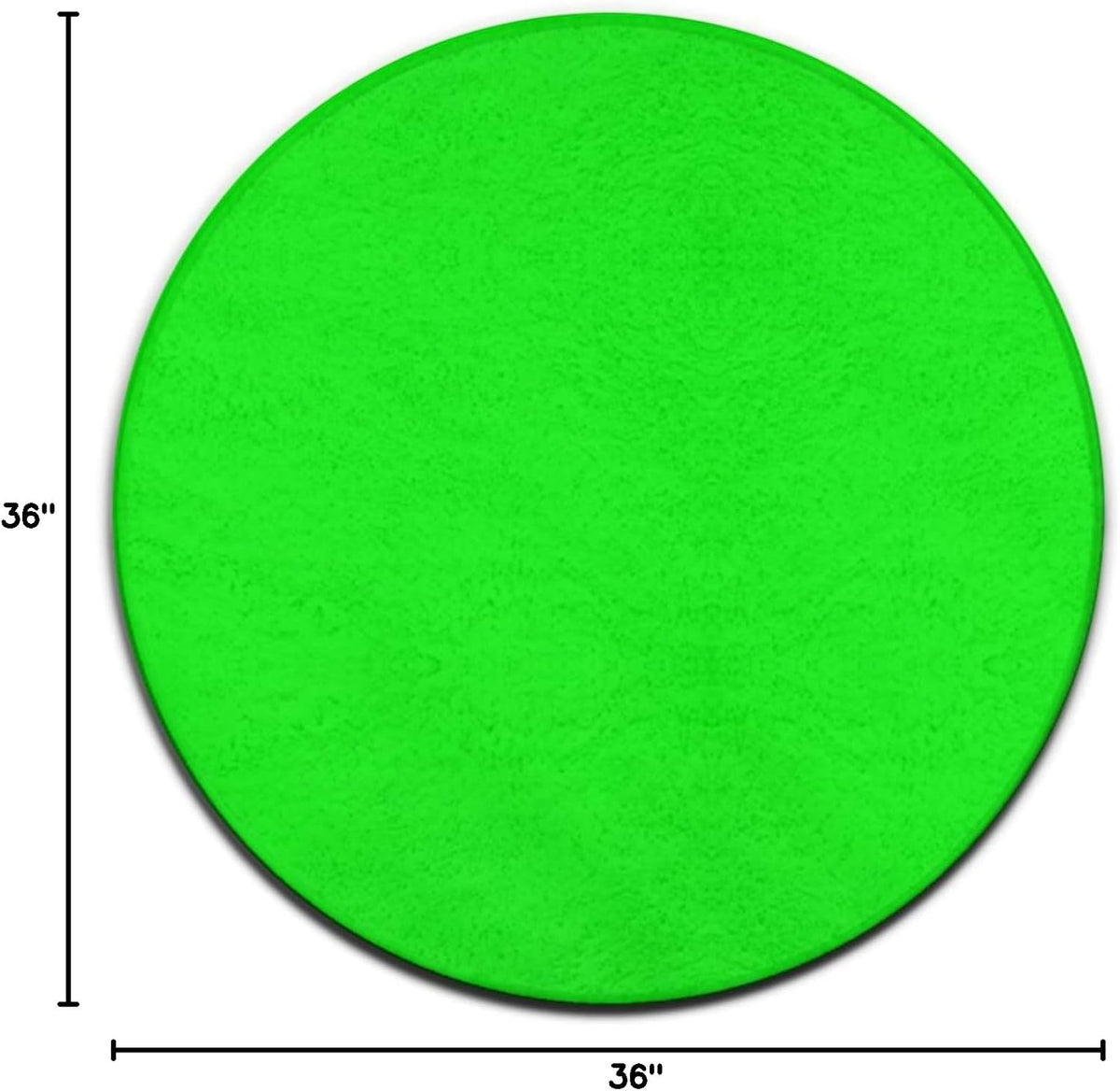 Room Sofa Yoga Soft Round Carpet, Modern Round Area Rug, Non Slip Machine Washable Kitchen Office Circle Rug Purple, 36inch