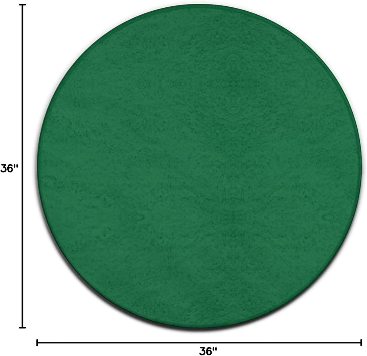 Room Sofa Yoga Soft Round Carpet, Modern Round Area Rug, Non Slip Machine Washable Kitchen Office Circle Rug Purple, 36inch