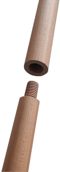 Yoga Stick | Multipurpose Wooden Pranayama Stick | Lung Opener for Fuller Breathing | Posture Corrector and Flexibility Enhancer | Detachable Robust Yoga Pole