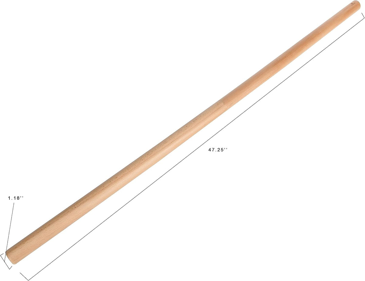 Yoga Stick | Multipurpose Wooden Pranayama Stick | Lung Opener for Fuller Breathing | Posture Corrector and Flexibility Enhancer | Detachable Robust Yoga Pole