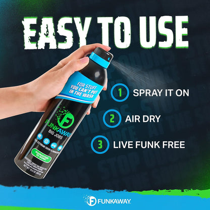 Odor Eliminating Spray for Shoes, Skates, Work Boots & More, 8 oz., 4 Pack, Extreme Odor Eliminator, Perfect for Stinky Stuff You Can't Put in the Wash