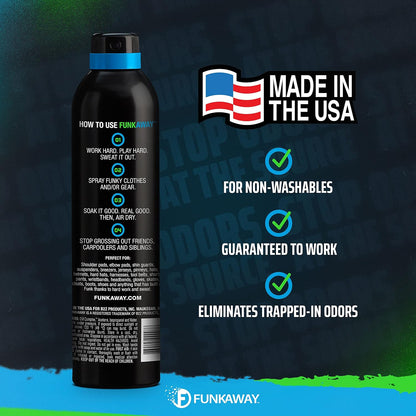 Odor Eliminating Spray for Shoes, Skates, Work Boots & More, 8 oz., 4 Pack, Extreme Odor Eliminator, Perfect for Stinky Stuff You Can't Put in the Wash