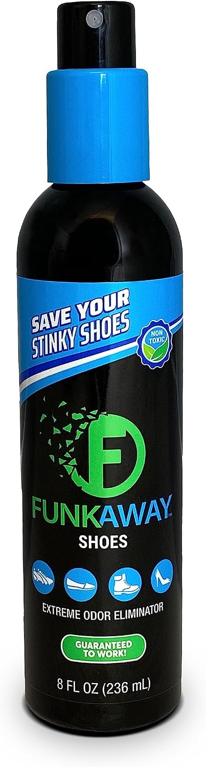 Odor Eliminating Spray for Shoes, Skates, Work Boots & More, 8 oz., 4 Pack, Extreme Odor Eliminator, Perfect for Stinky Stuff You Can't Put in the Wash
