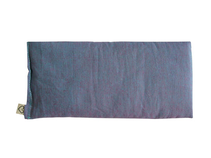 Unscented Flax Eye Pillow - Soft & Soothing Cotton 4 x 8.5 - Yoga Sleep Relaxation - Naturally Calming Colors - Weighted Yoga Massage Headache Sleep - beige