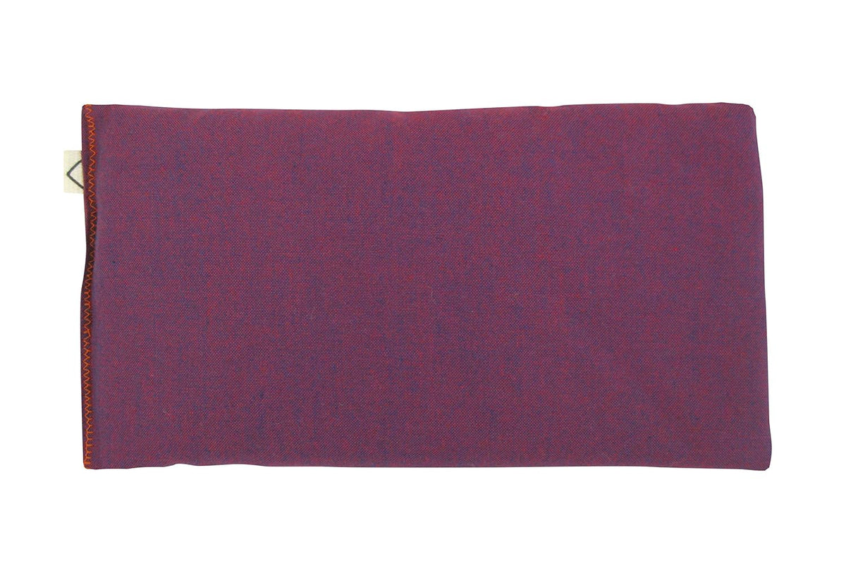 Unscented Flax Eye Pillow - Soft & Soothing Cotton 4 x 8.5 - Yoga Sleep Relaxation - Naturally Calming Colors - Weighted Yoga Massage Headache Sleep - beige