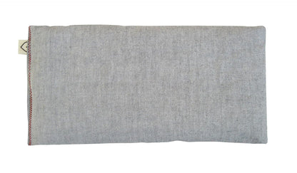 Unscented Flax Eye Pillow - Soft & Soothing Cotton 4 x 8.5 - Yoga Sleep Relaxation - Naturally Calming Colors - Weighted Yoga Massage Headache Sleep - beige