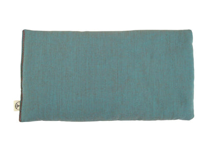 Unscented Flax Eye Pillow - Soft & Soothing Cotton 4 x 8.5 - Yoga Sleep Relaxation - Naturally Calming Colors - Weighted Yoga Massage Headache Sleep - beige