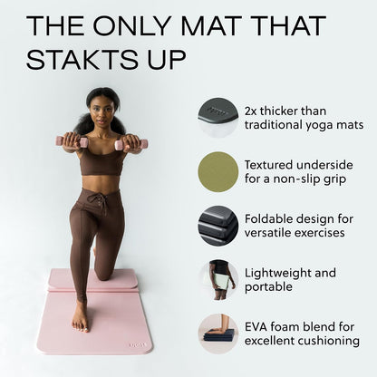 The Original Foldable Yoga Mat - Non-Slip