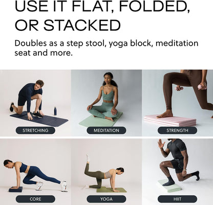 The Original Foldable Yoga Mat - Non-Slip