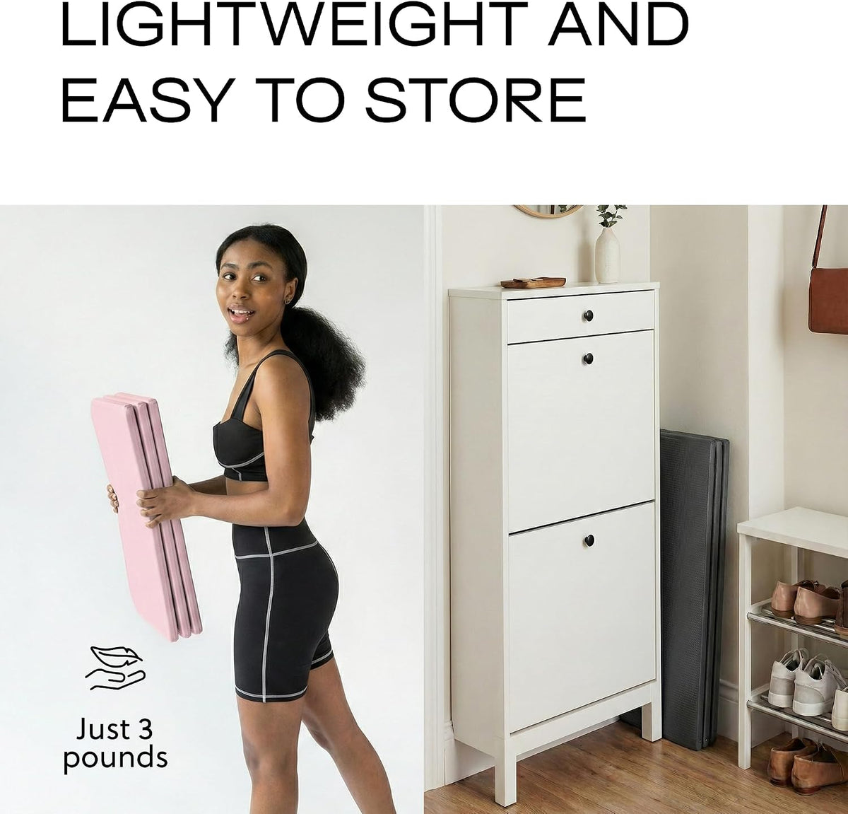 The Original Foldable Yoga Mat - Non-Slip