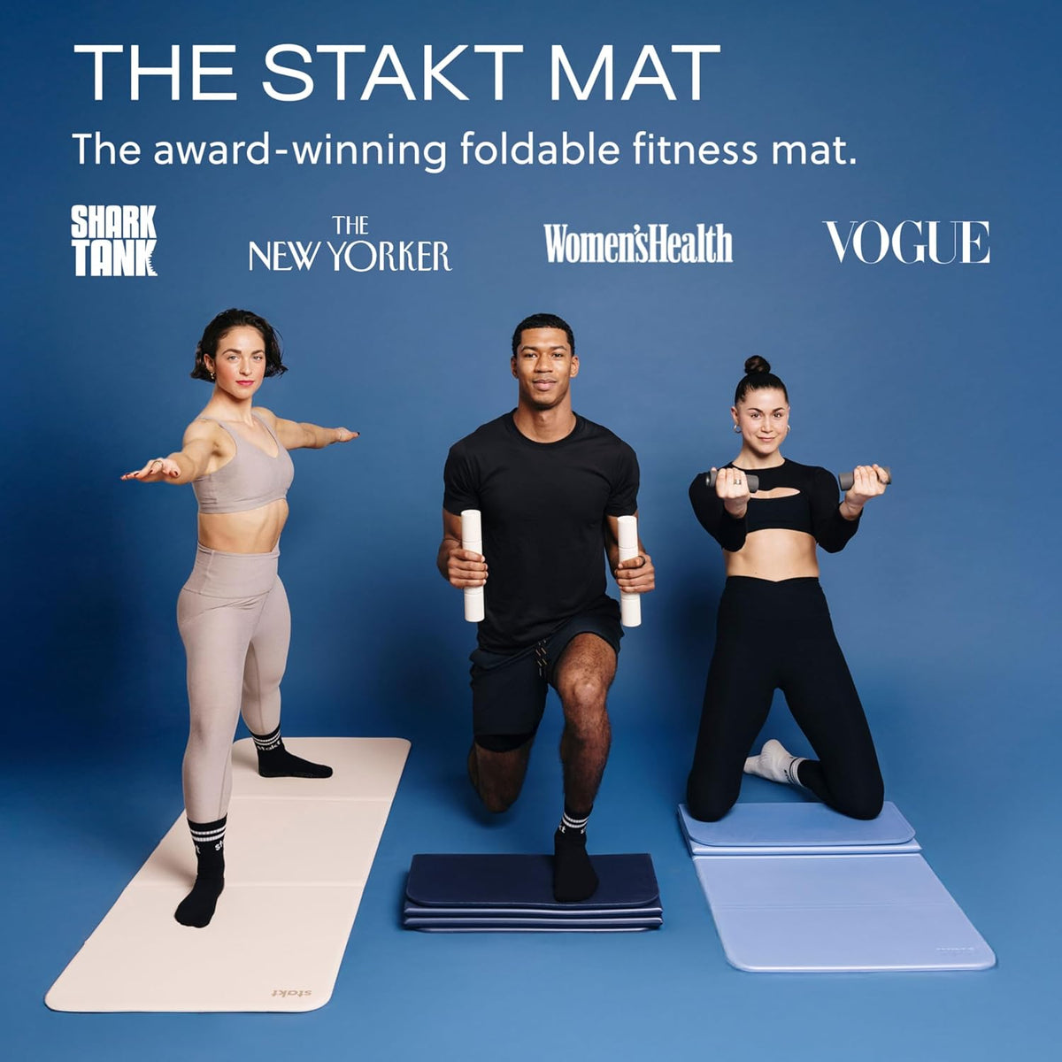 The Original Foldable Yoga Mat - Non-Slip
