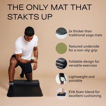 The Original Foldable Yoga Mat - Non-Slip