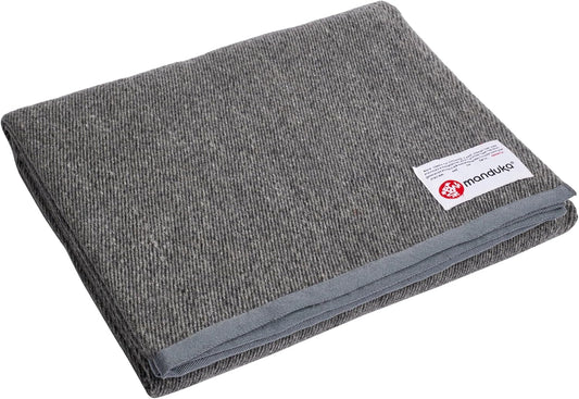 Yoga Wool Blanket | Sediment Grey | 60 Inch (152cm)