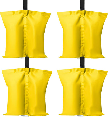 Canopy Weights 120 LBS Tent Sand Bags,4-Pack Gray(No Sand)