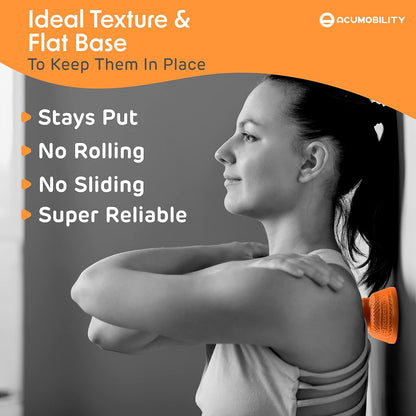 Massage Ball Roller 2 Pack - Trigger Point - Massage Balls