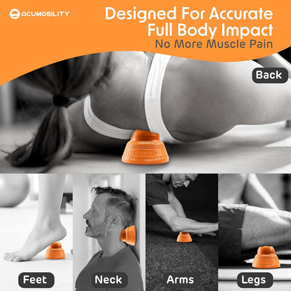 Massage Ball Roller 2 Pack - Trigger Point - Massage Balls