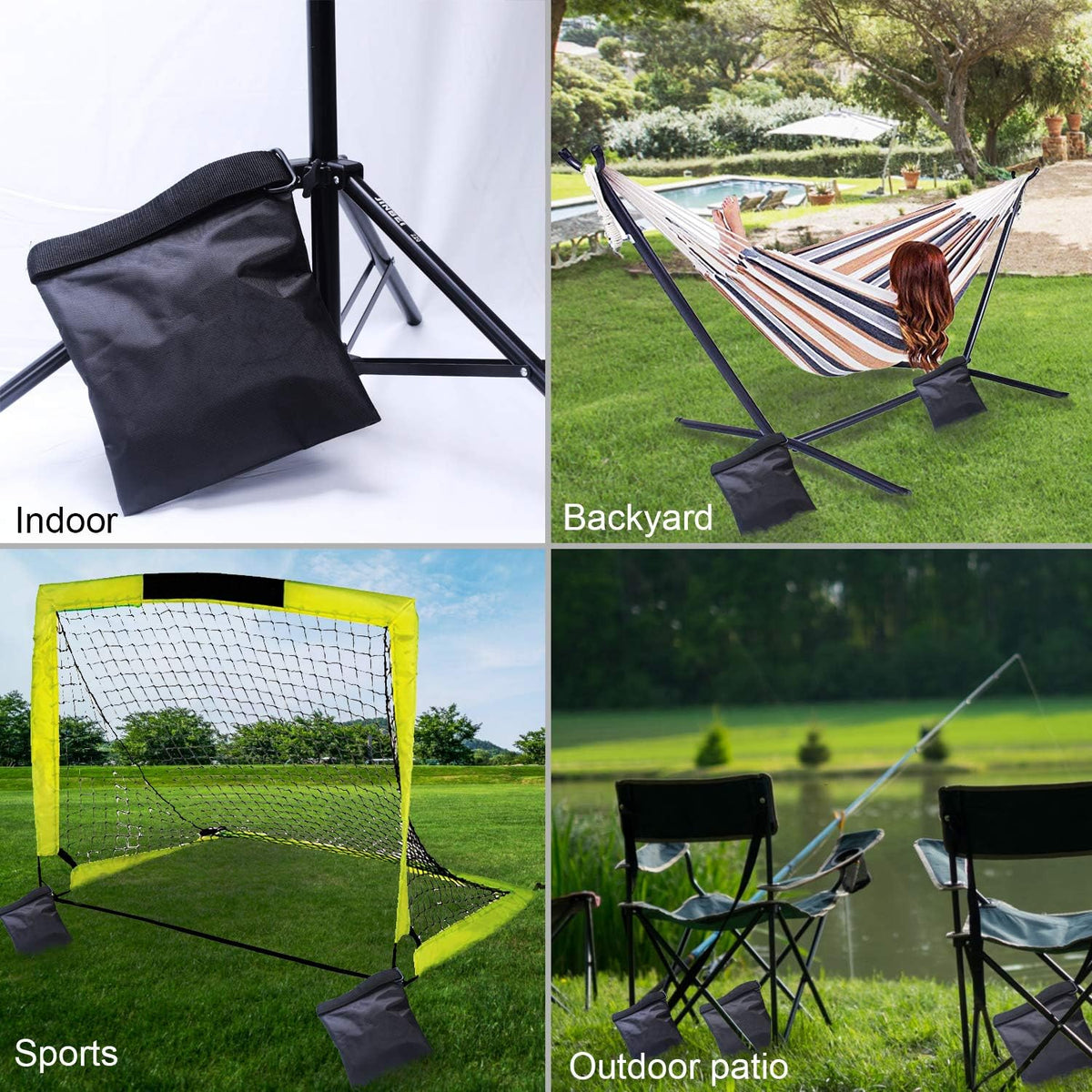 Photography Sandbag for Video Stand,Black(No Sand)