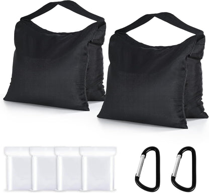 Photography Sandbag for Video Stand,Black(No Sand)