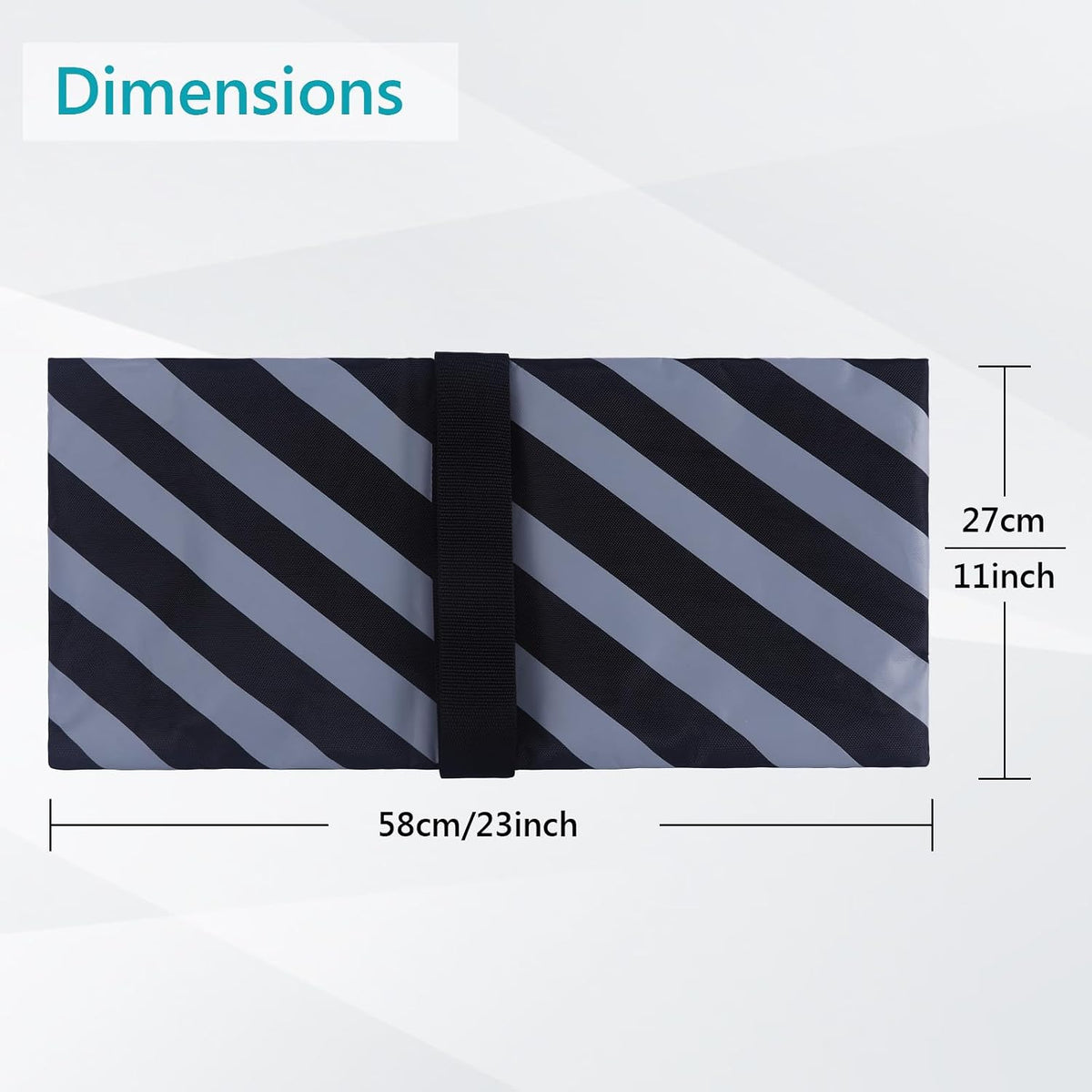 Photography Sandbag for Video Stand,Black(No Sand)