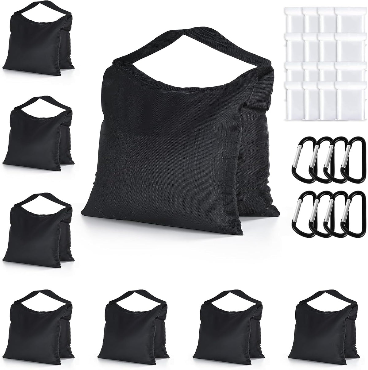 Photography Sandbag for Video Stand,Black(No Sand)