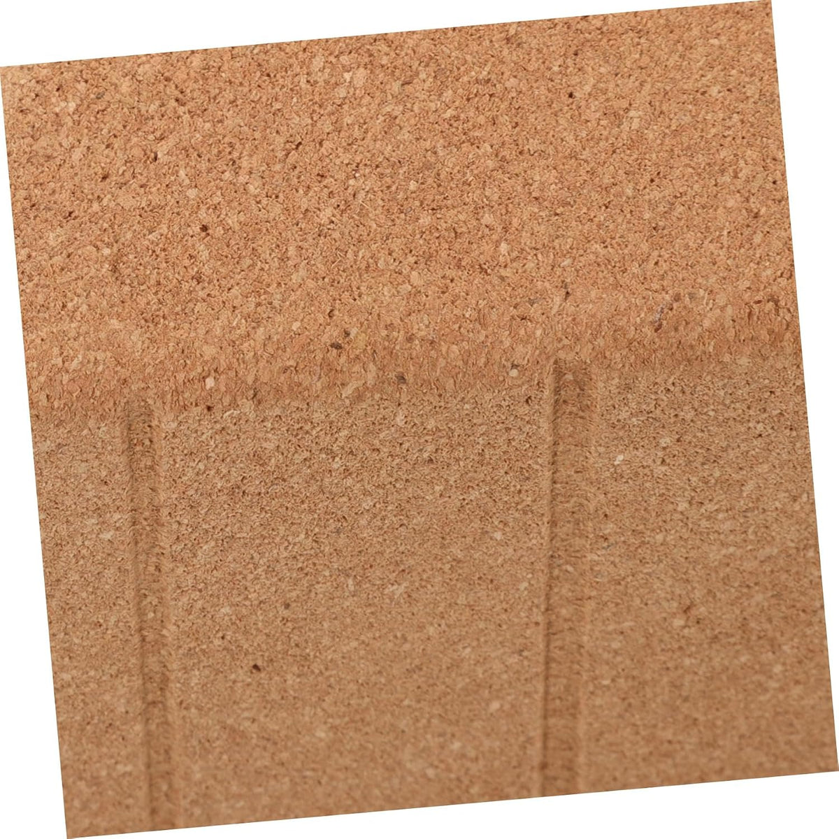 Cork Yoga Block 7.87 X 4.72 X 4.72 in Yoga Training Brick with Smooth Triangular Shape for Stretching Abdominal Muscle Training Fitness Dance Practice 1 Pack