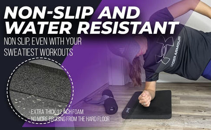 Nordic Curl Knee Pad - Premium Soft Feel and Extra Thick - Pad Provides Cushion for Knees and Elbows - Durable & Portable Exercise Mat For Many Workouts And Everyday Tasks